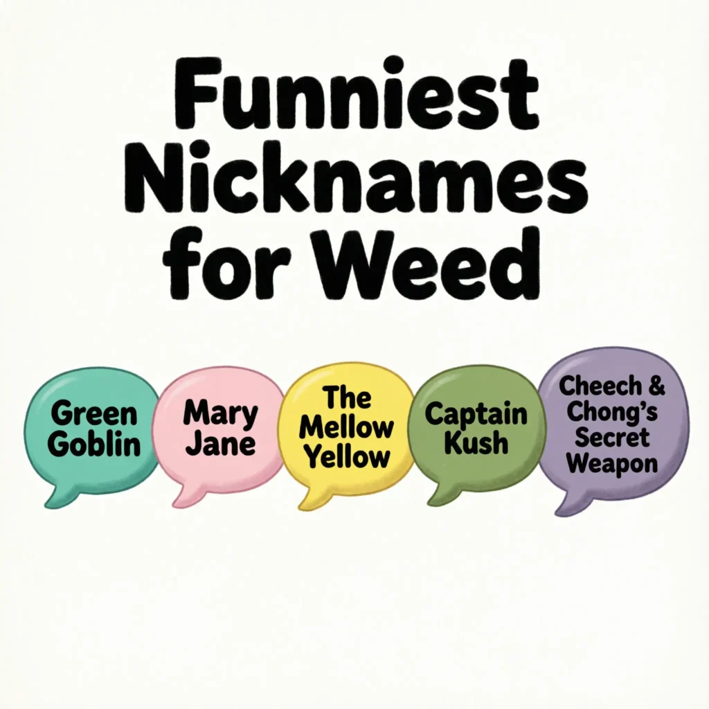 Funniest Nicknames for Weed