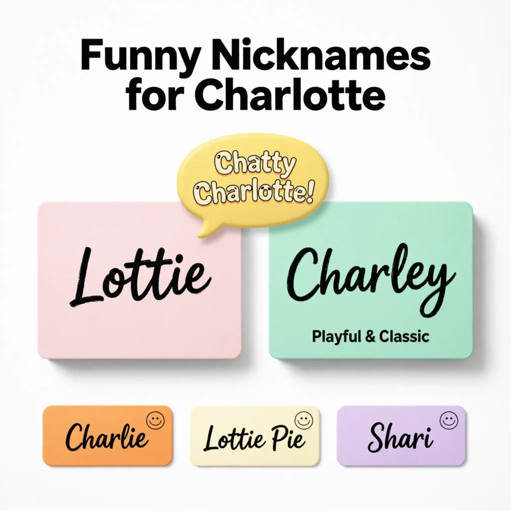 Funny Nicknames for Charlotte