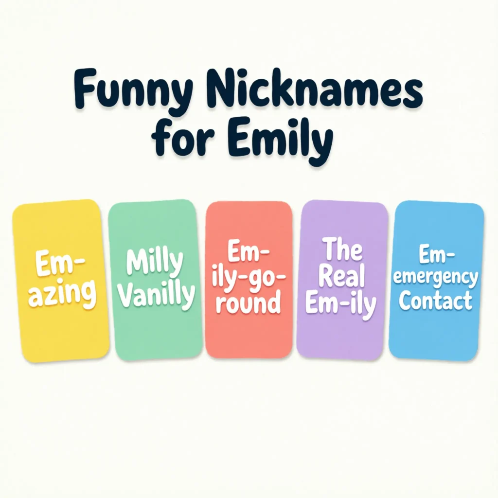 Funny Nicknames for Emily