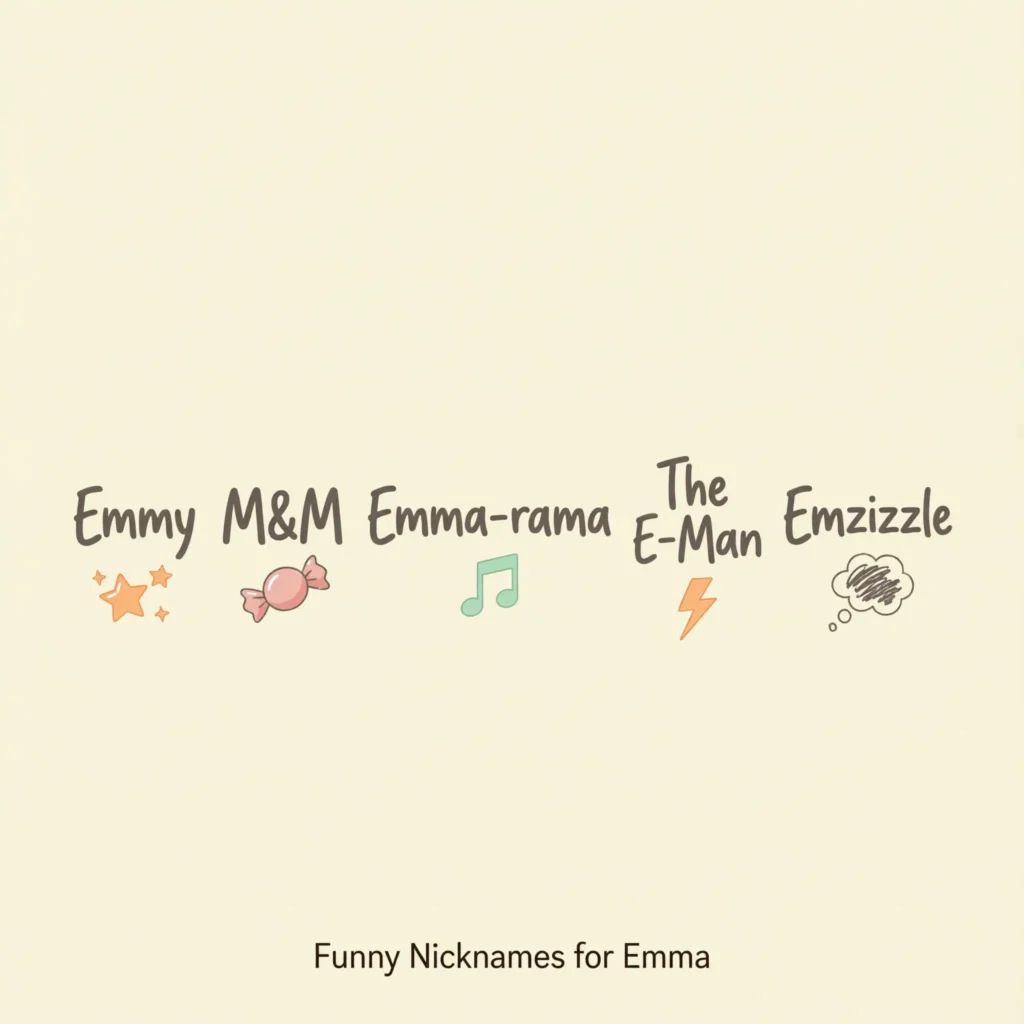 Funny Nicknames for Emma