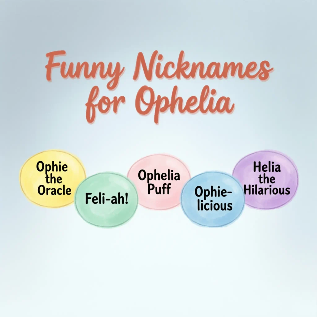 Funny Nicknames for Ophelia