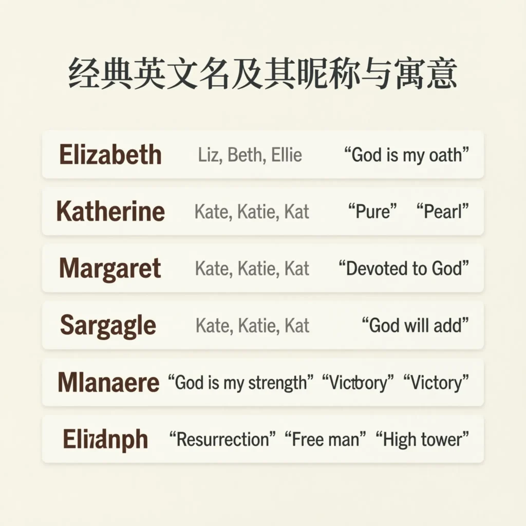 Girl Names with Nicknames