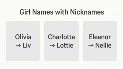 Girl Names with Nicknames