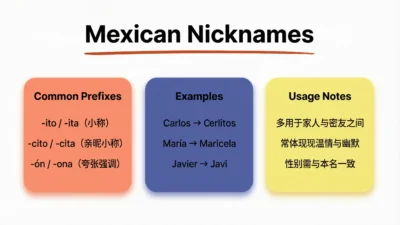 Mexican Nicknames
