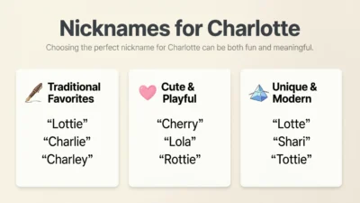 Nicknames for Charlotte