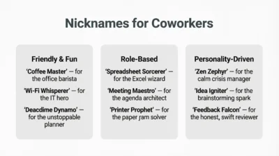 Nicknames for Coworkers