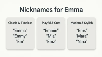 Nicknames for Emma