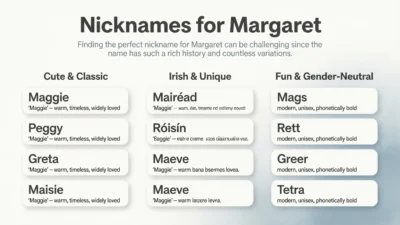 Nicknames for Margaret