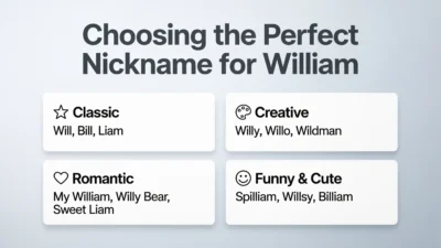 Nicknames for William
