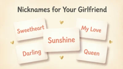 Nicknames for Your Girlfriend