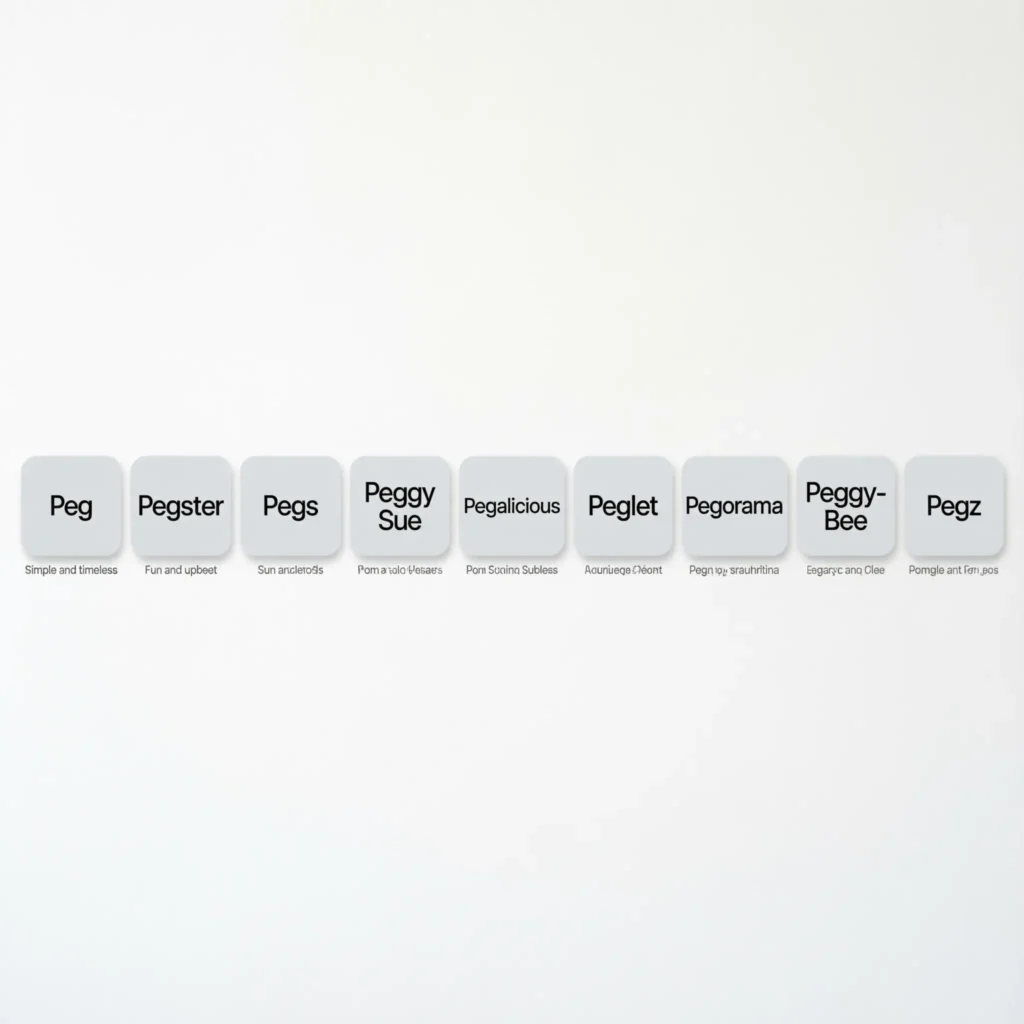 Peggy Nicknames for Margaret 