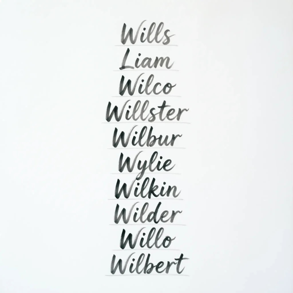 Unique Nicknames for William
