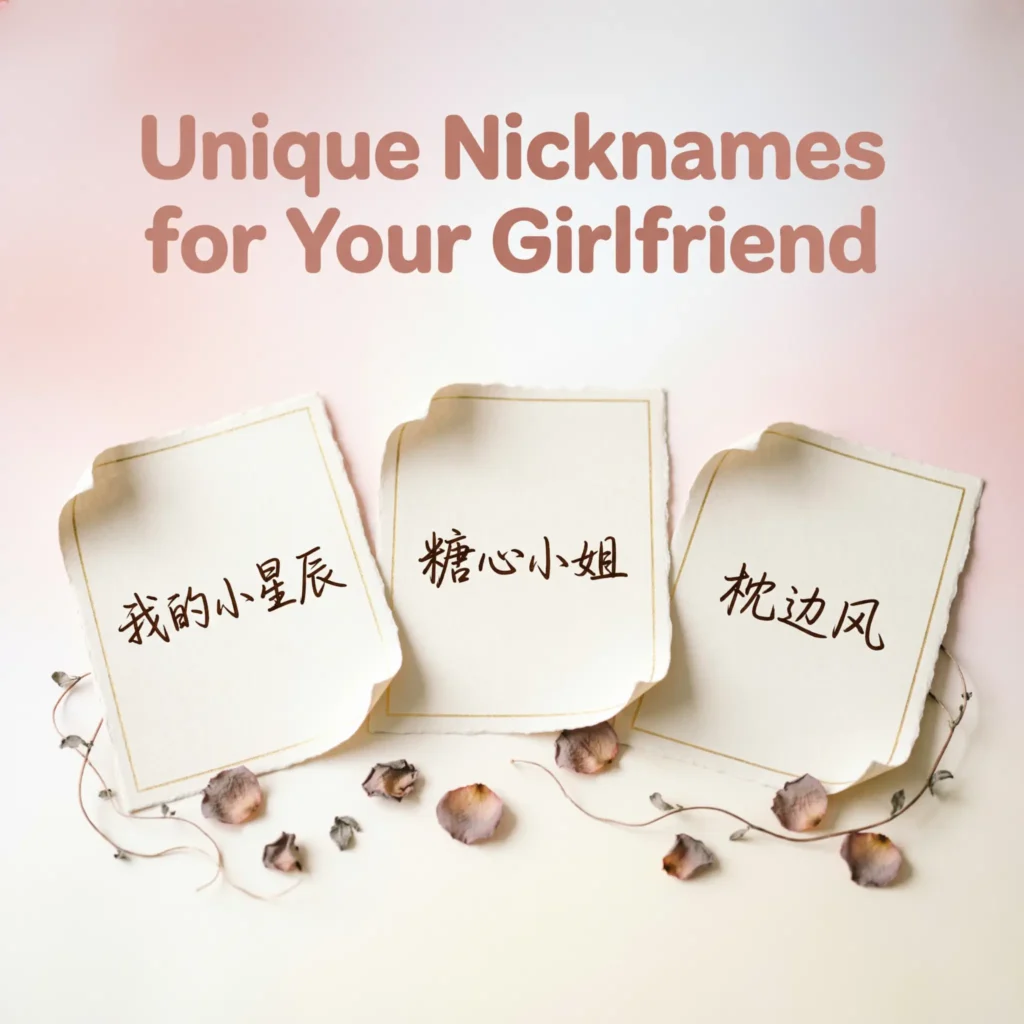 Unique Nicknames for Your Girlfriend