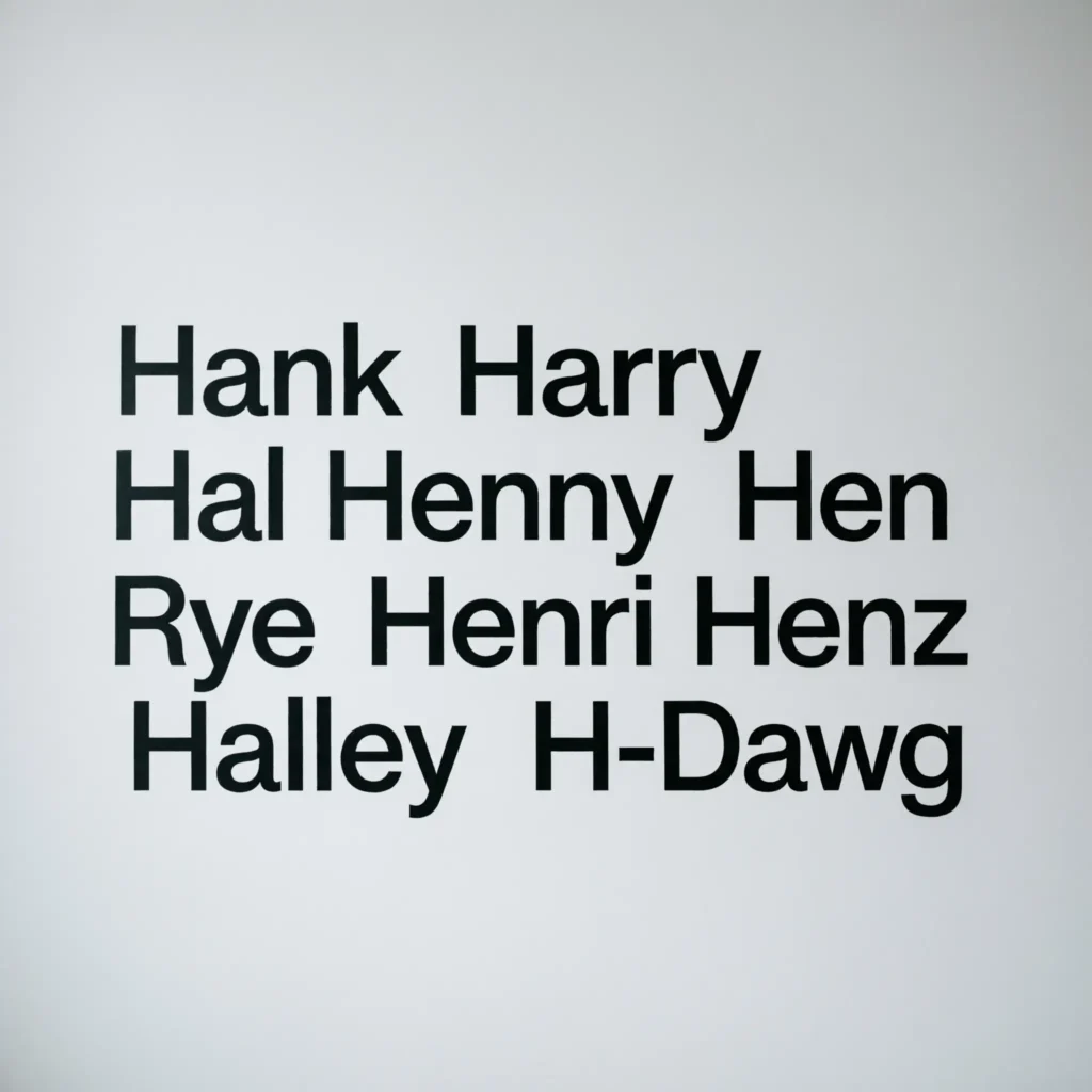 What Are Nicknames for Henry