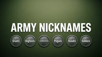 Army Nicknames