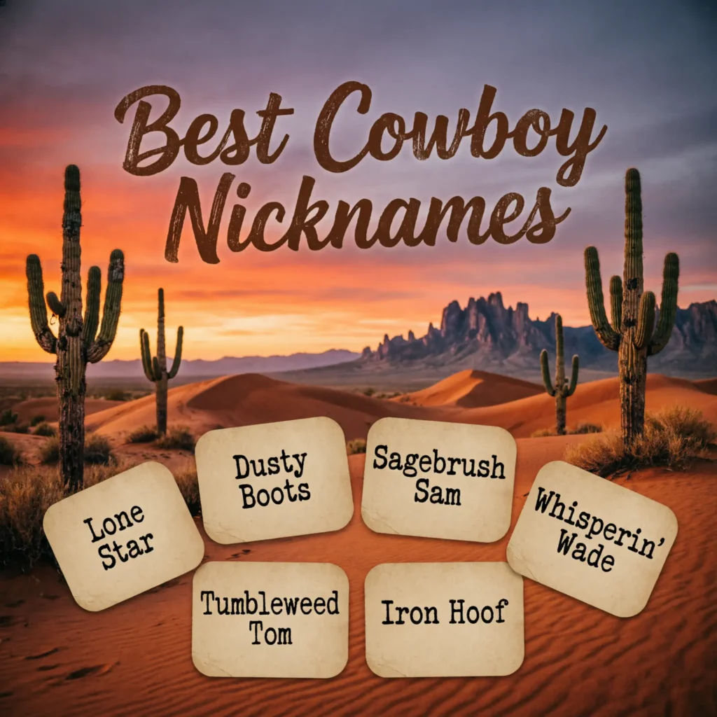 Best Cowboy Nicknames