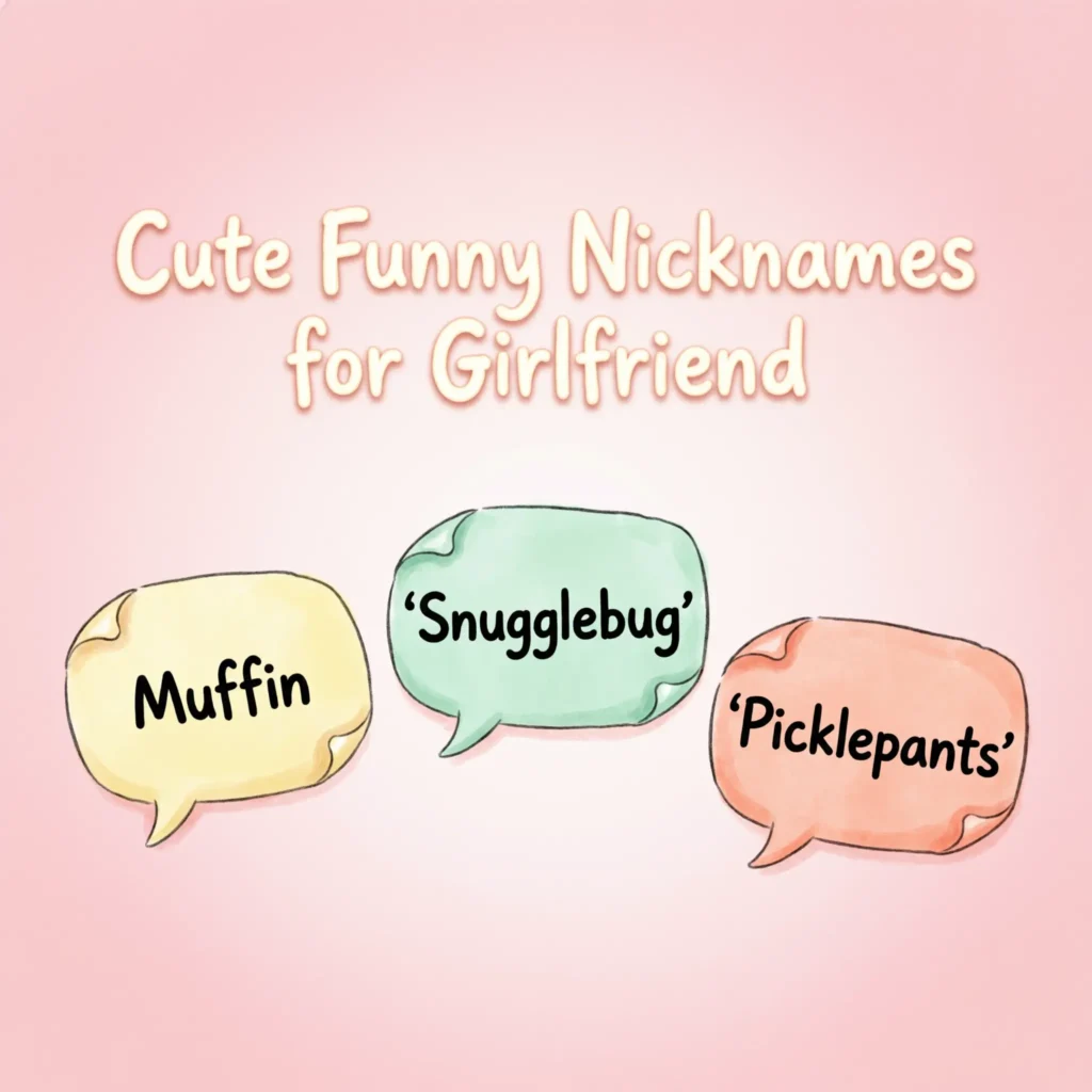 Cute Funny Nicknames for Girlfriend