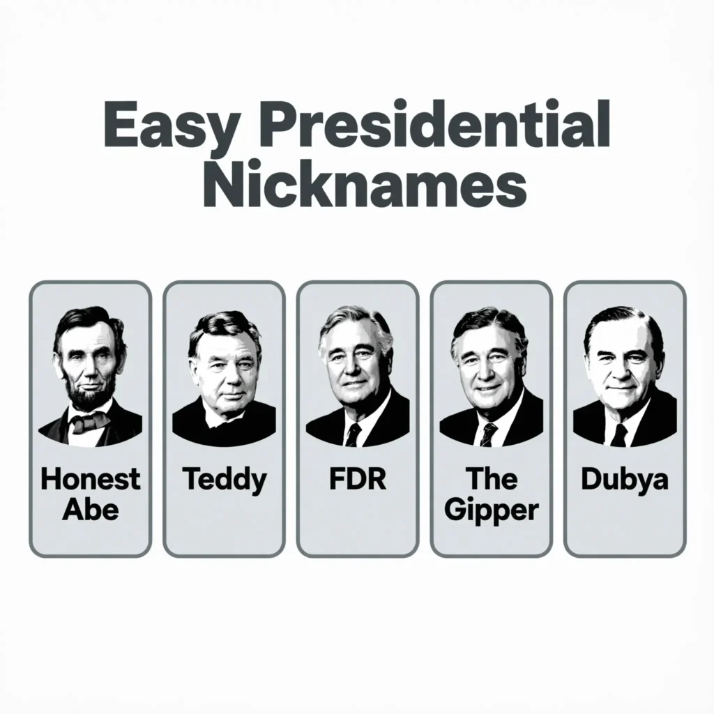 Easy Presidential Nicknames