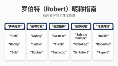 Nicknames for Robert