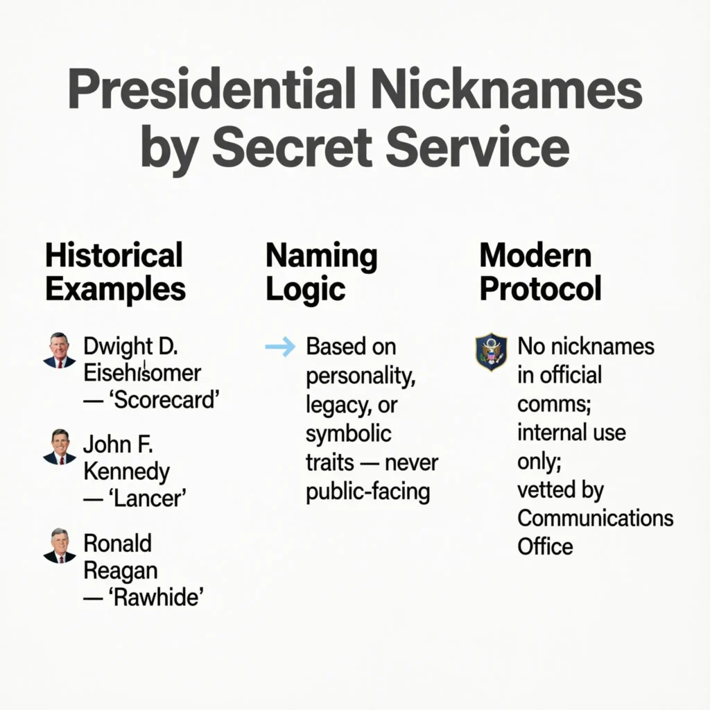 Presidential Nicknames by Secret Service
